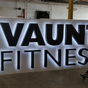 vault fitness sign